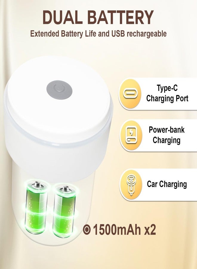 MOJOCO Portable Smoothie Blender - 30oz Personal Blender with Insulated Cup for Smoothies & Shakes - Rechargeable/Cordless, Leakproof, Food-Grade Small Juice Maker for Home, Office, Gym, Travel, RV - Image 4